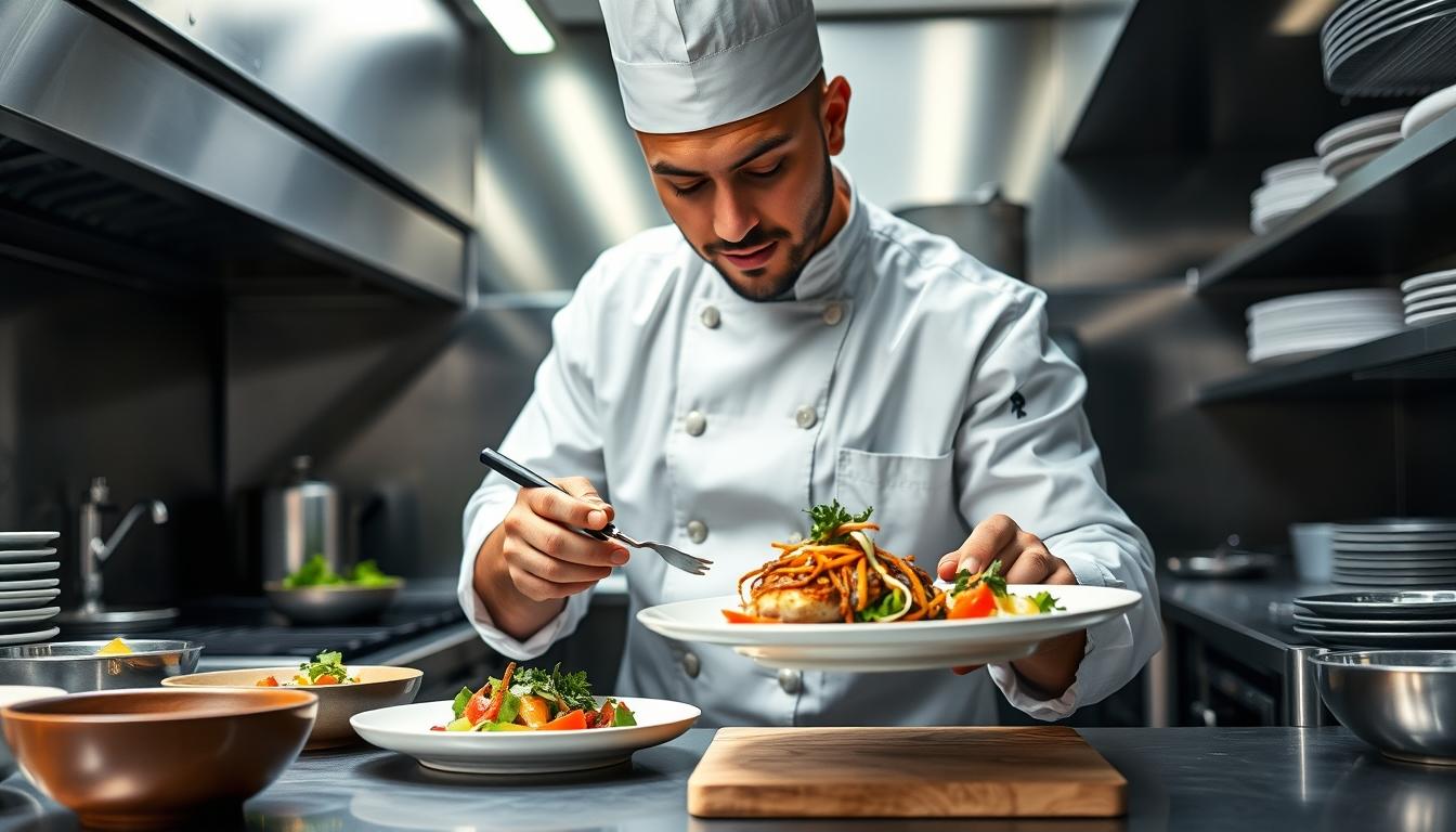 Fresh seasonal ingredients arranged for home cooking